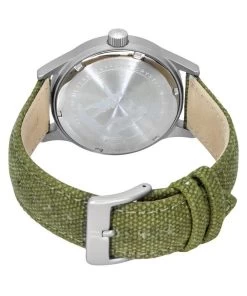 Ratio Quest Men's Field Watch Sapphire Canvas Strap Khaki Green Dial Quartz RTQ029 100M Lewis And Clark Edition -Watch Discount Store RTQ029 4