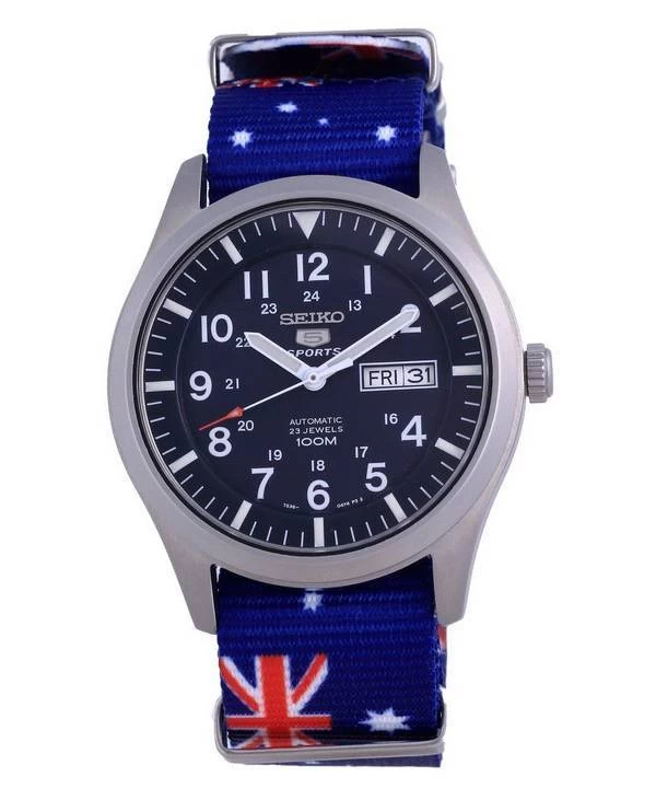 Seiko 5 Sports Automatic Polyester SNZG11K1-var-NATO30 100M Men's Watch 1 Seiko 5 Sports Automatic Polyester SNZG11K1-var-NATO30 100M Men's Watch