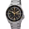 Seiko 5 Sports SKX Series Stainless Steel Black Sunray Dial Automatic SRPK99K1 100M Men's Watch