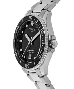 Tissot T-Sport Seastar 1000 Stainless Steel Black Dial Quartz Divers T120.210.11.051.00 300M Unisex Watch -Watch Discount Store T120.210.11.051.00 3