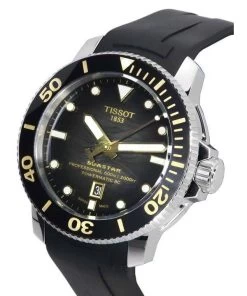 Tissot T-Sport Seastar 2000 Professional Powermatic 80 Diver's T120.607.17.441.01 T1206071744101 600M Men's Watch -Watch Discount Store T120.607.17.441.01 3