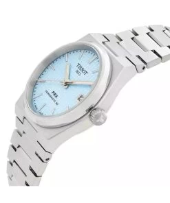 Tissot T-Classic PRX Powermatic 80 Stainless Steel Ice Blue Dial Automatic T137.207.11.351.00 100M Women's Watch -Watch Discount Store T137.207.11.351.00 3