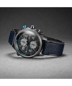 Refurbished AVI-8 Hawker Hunter Colerne Duke Chronograph Black Dial Quartz AV-4080-02 Men's Watch -Watch Discount Store U607 2