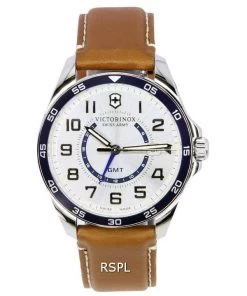 Victorinox Fieldforce Classic GMT Silver Dial Quartz 241931 100M Men's Watch