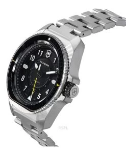 Victorinox Swiss Army Journey 1884 Black Dial Automatic Divers 241981 200M Mens Watch -Watch Discount Store VIC241981 3