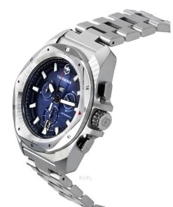 Victorinox Swiss Army I.N.O.X. Chronograph Stainless Steel Blue Dial Quartz Diver's 241985 200M Men's Watch -Watch Discount Store VIC241985 3