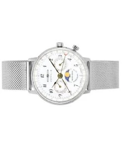 Zeppelin LZ129 Hindenburg Moonphase Silver Dial Quartz 7037M1 Women's Watch 5 Zeppelin LZ129 Hindenburg Moonphase Silver Dial Quartz 7037M1 Women's Watch -Watch Discount Store Z7037M1 3