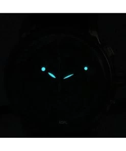 Zeppelin 100 Jahre Chronograph Leather Strap Ice Blue Dial Quartz 86704 Men's Watch -Watch Discount Store Z86704 2